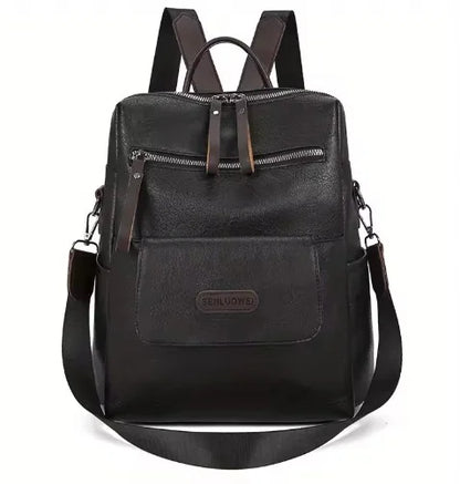 StreetGear - Stylish PU leather backpack-Elly Rose