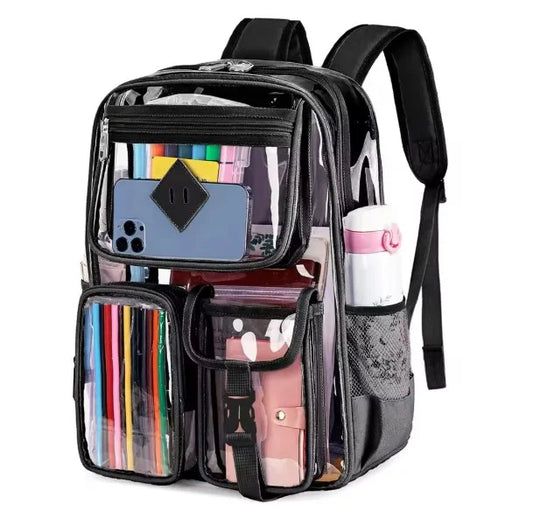 ClearStar - Superstar transparent backpack-Elly Rose