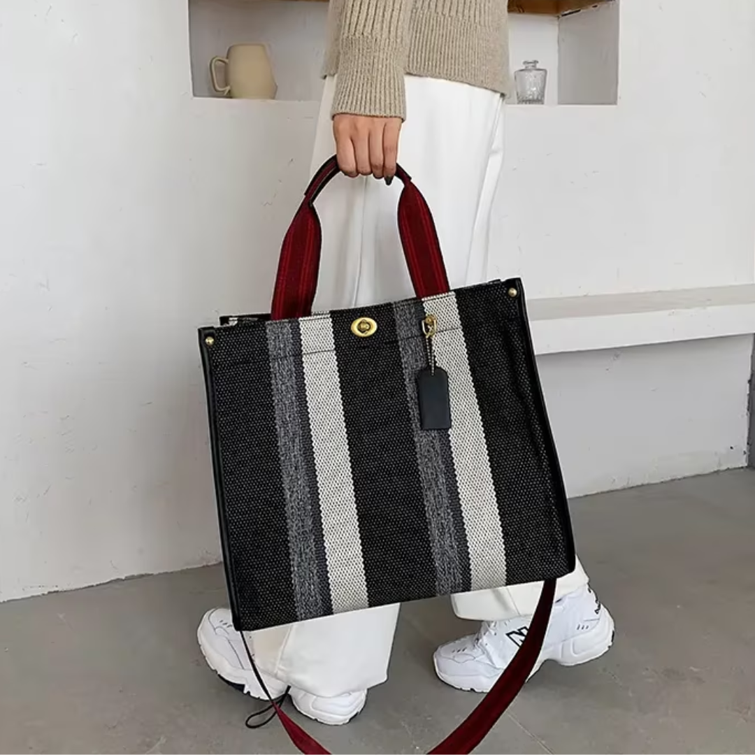 Clara canvas carrier bags - Versatile and trendy-Elly Rose