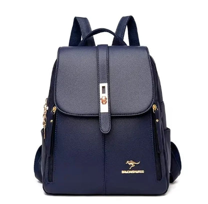 DREAMY- Elegant leather backpack for women-Elly Rose