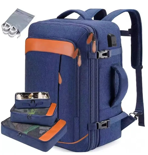 GlobeHaven - Large travel backpack-Elly Rose