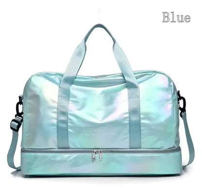 VELUXE - Sporty, shiny travel bag-Elly Rose