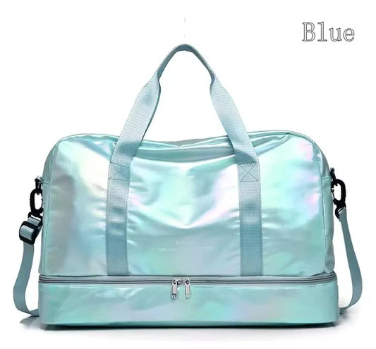 VELUXE - Sporty, shiny travel bag-Elly Rose