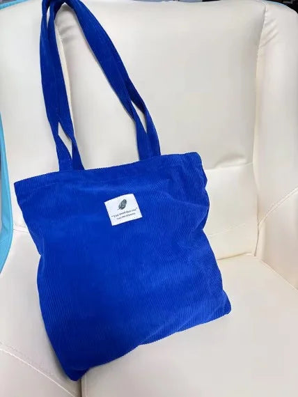 FemmeJet - Trendy corduroy shoulder bag-Elly Rose