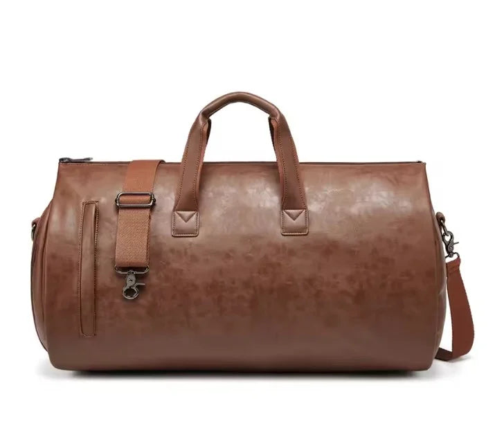 TRAVEL - Elegant leather travel bag-Elly Rose
