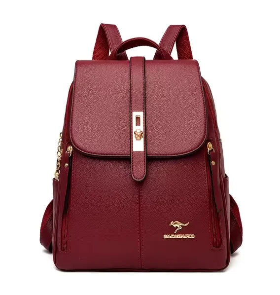 DREAMY- Elegant leather backpack for women-Elly Rose