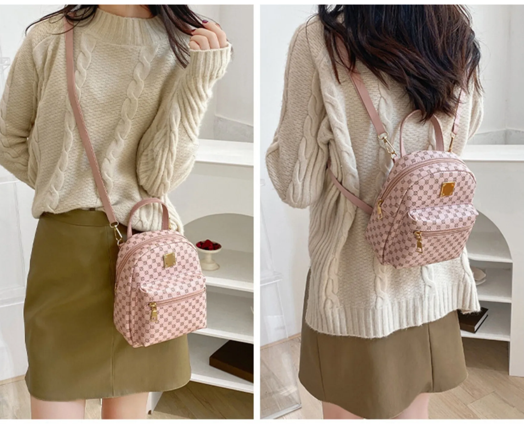 Charm small backpack | Trendy and versatile-Elly Rose