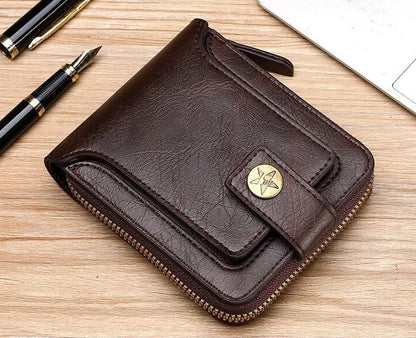 Vintage leather wallet | Classic and elegant-Elly Rose