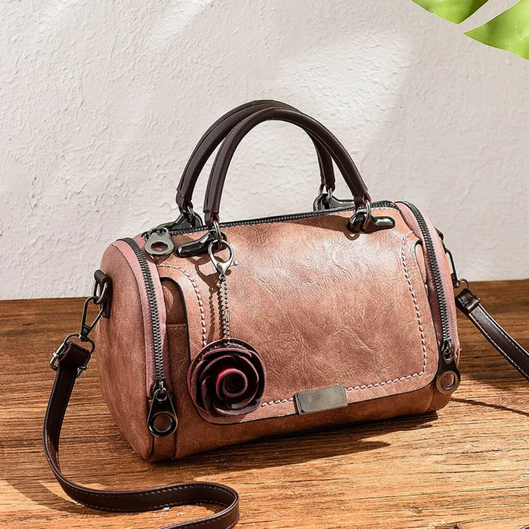 Sofie - Vintage leather handbag for women - Elegant and durable-Elly Rose