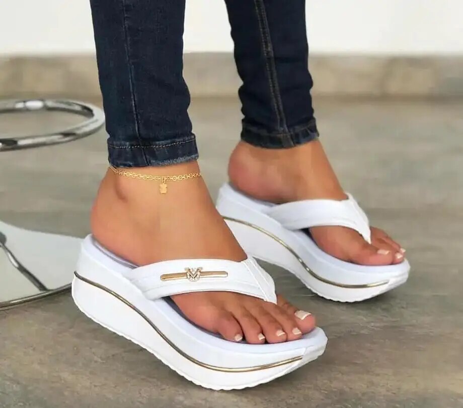 Yara® | Sandales élégantes à talon compensé pour femmes