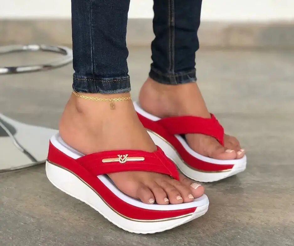 Yara® | Sandales élégantes à talon compensé pour femmes