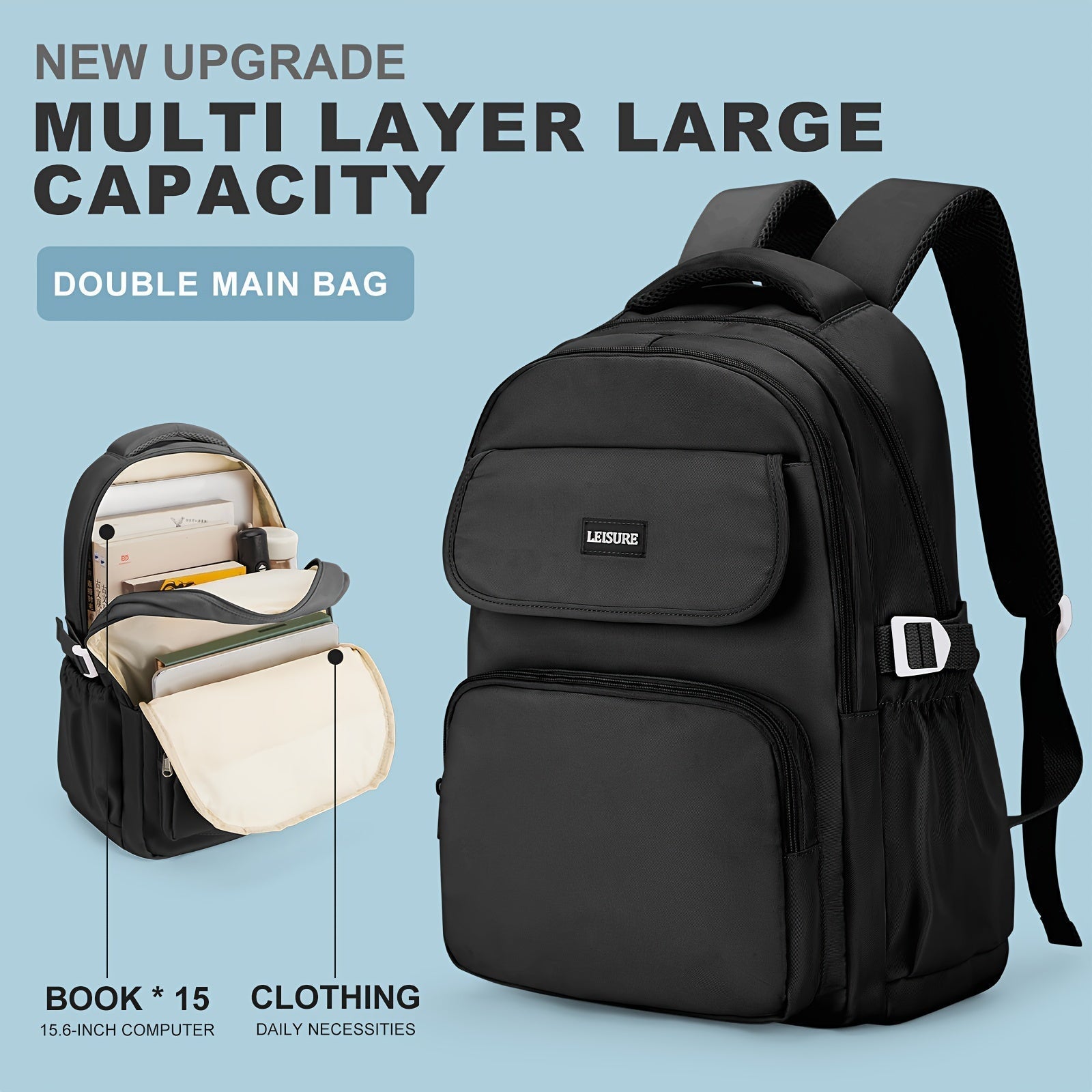 Spencer | Laptop Backpack : Transport your world-Elly Rose