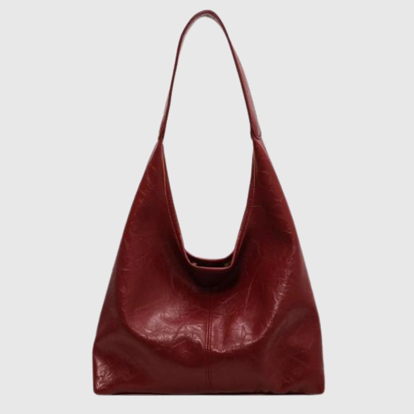 Leather tote bag for women - Linde-Elly Rose