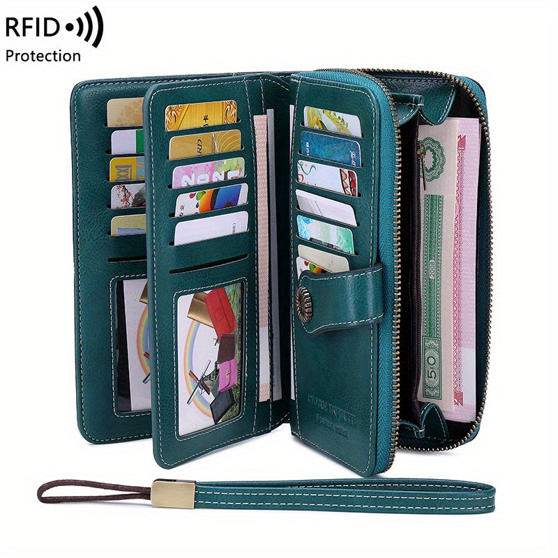 ClassicID - Retro RFID travel wallet-Elly Rose
