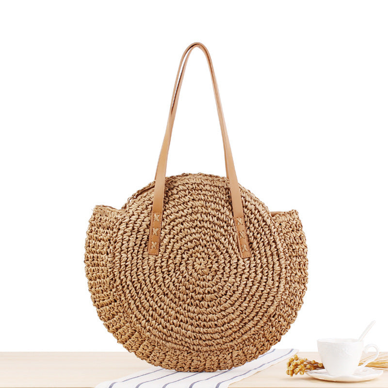 MiMona - Straw Handbag-Elly Rose