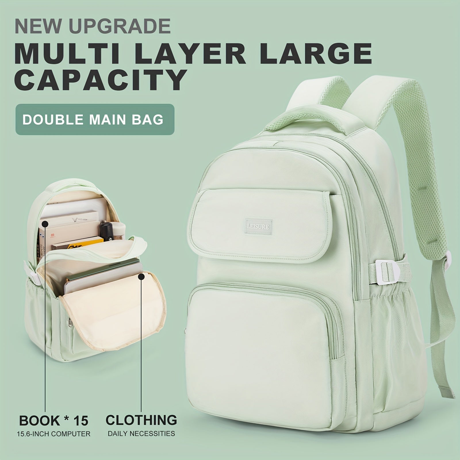 Spencer | Laptop Backpack : Transport your world-Elly Rose
