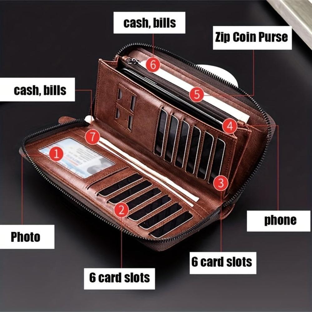 Holden RFID Zip Clutch-Elly Rose