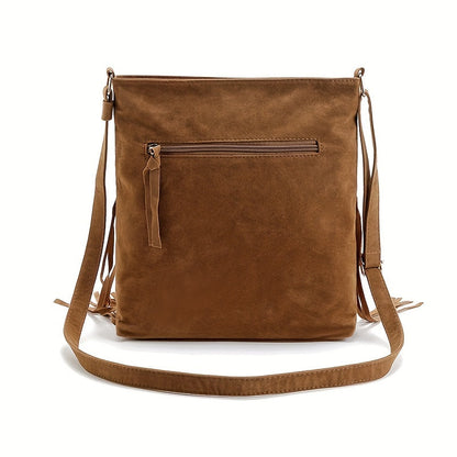 Alouette - Vintage shoulder bag with tassels-Elly Rose