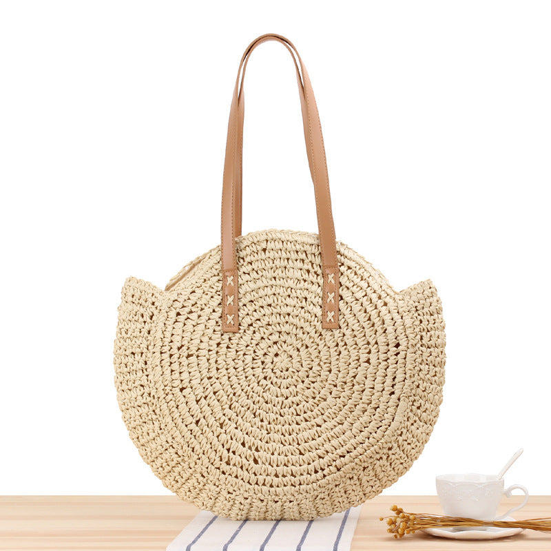 MiMona - Straw Handbag-Elly Rose