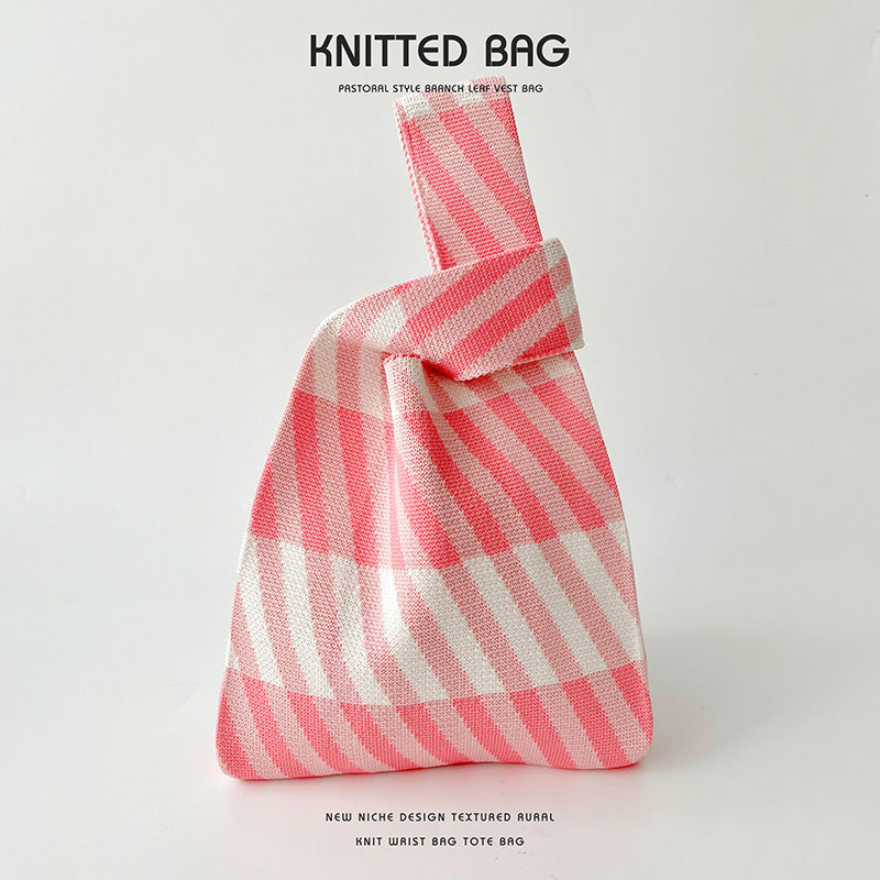 Knitted bag - Wild-Elly Rose