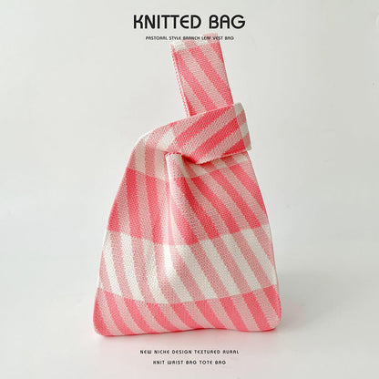 Knitted bag - Wild-Elly Rose