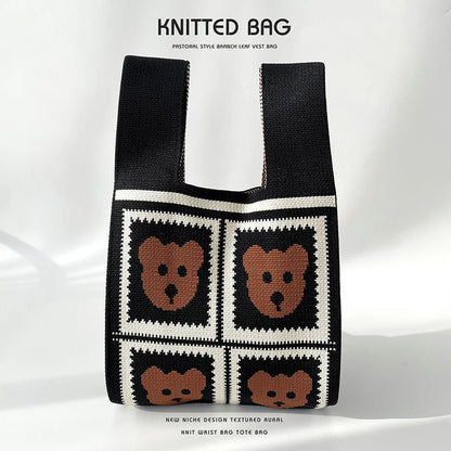 Knitted bag - Oursons-Elly Rose