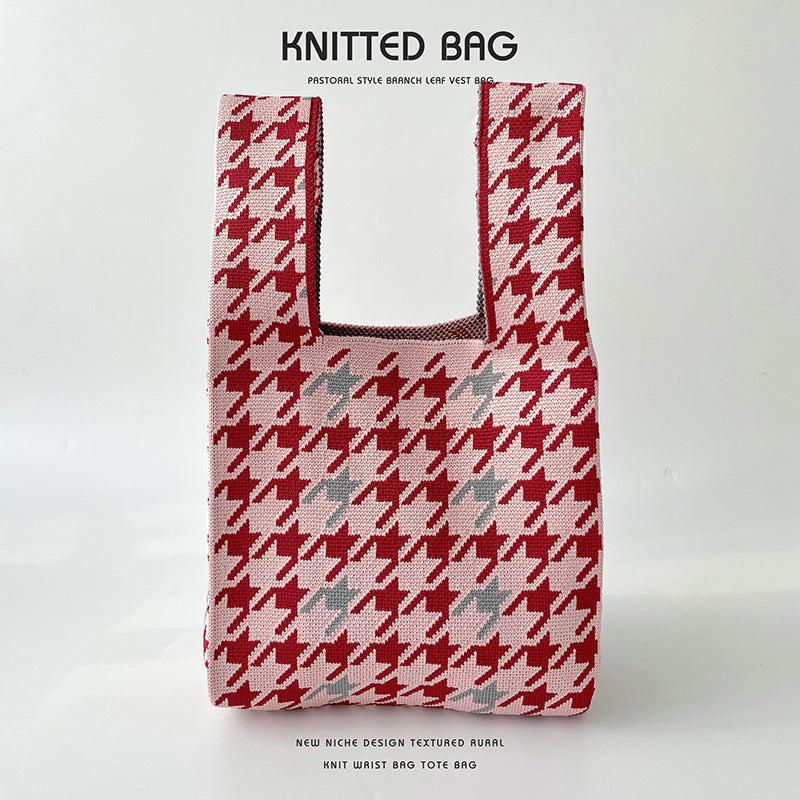 Knitted bag - Cosmos-Elly Rose