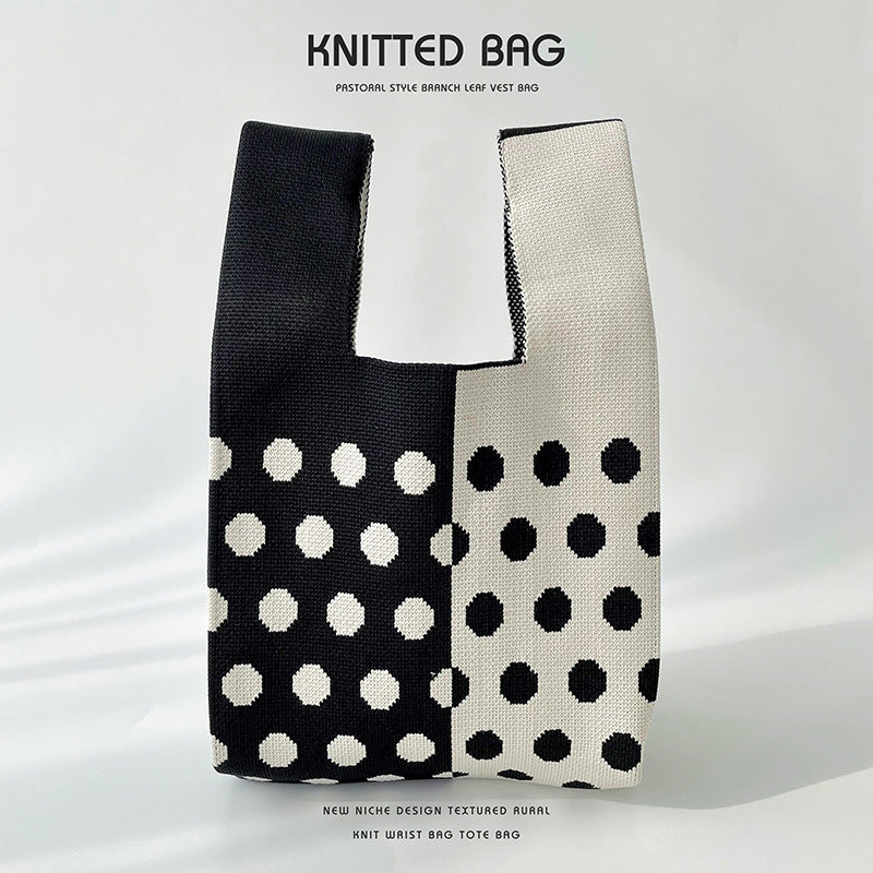 Knitted bag - Dualité-Elly Rose