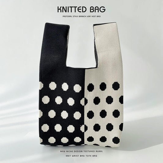 Knitted bag - Dualité-Elly Rose