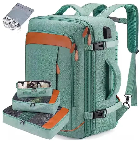 GlobeHaven - Large travel backpack-Elly Rose