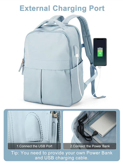 TravelPro - USB notebook backpack-Elly Rose