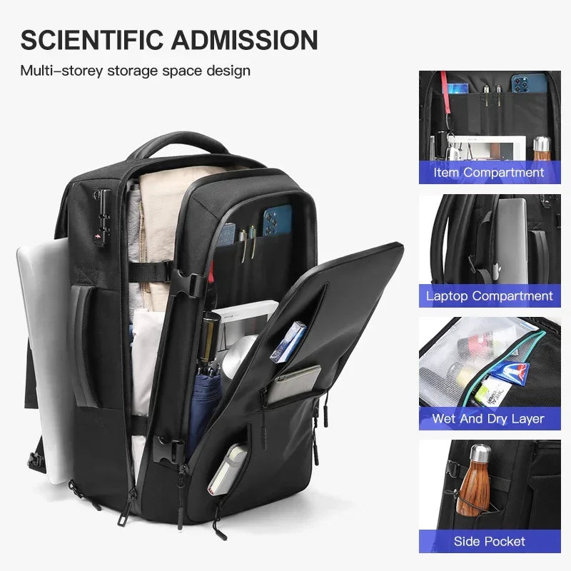 PacSafe - Secure laptop backpack for travelers-Elly Rose