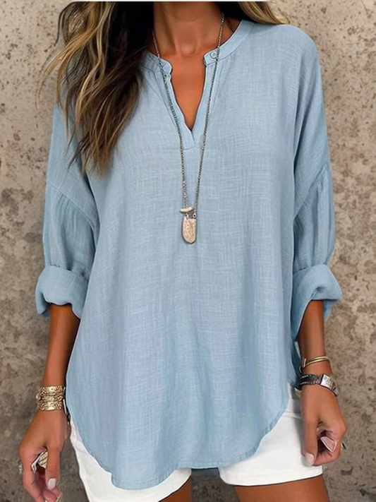 Ada - Chemise de plage longue avec manches