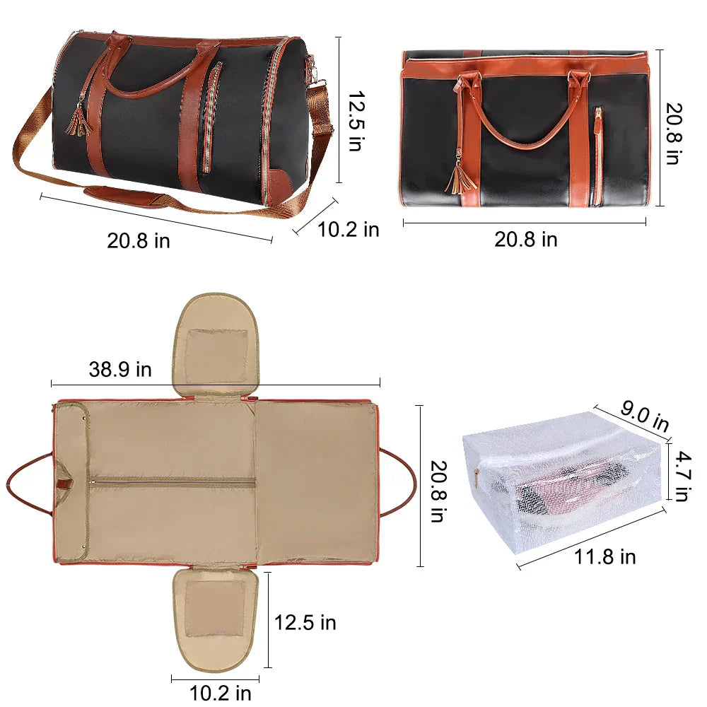 Voyella - Foldable travel bag for women-Elly Rose