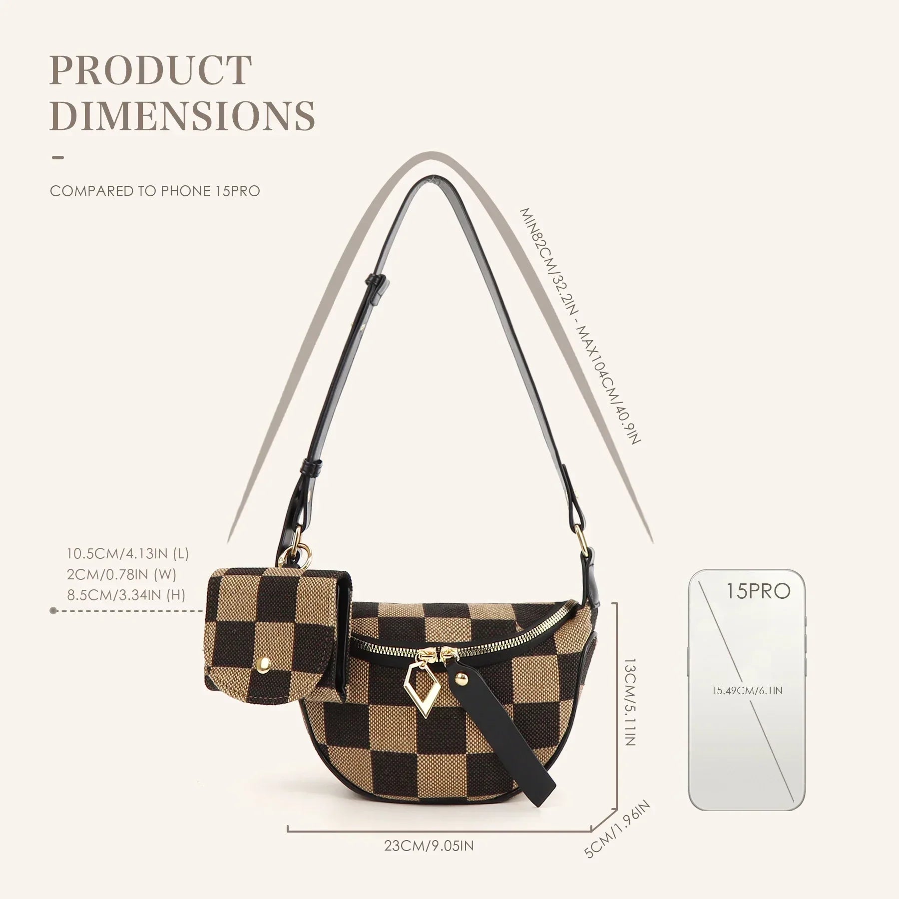 Elegant - Ladies' fanny pack-Elly Rose