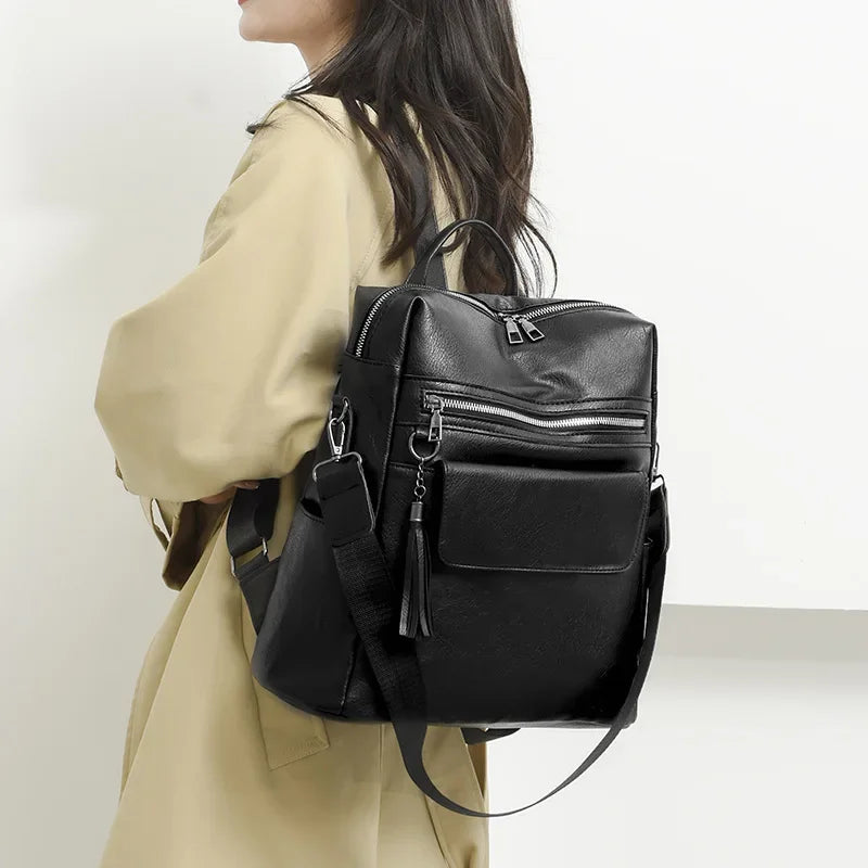 CARA - Large elegant travel backpack-Elly Rose