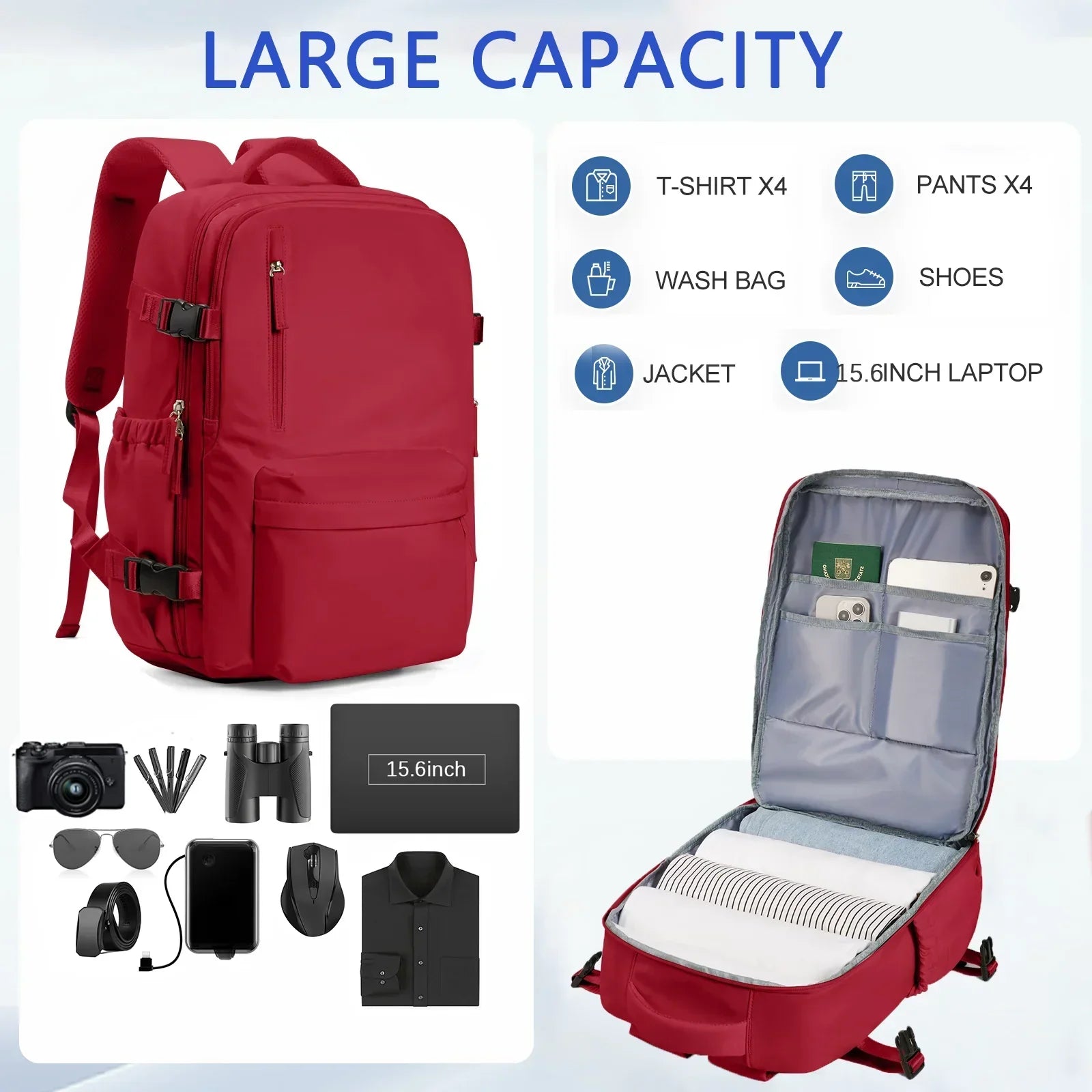 PackQuest - Easy-to-carry mega backpack-Elly Rose
