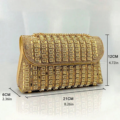 PRESTIGE - Luxury shiny bag for ladies-Elly Rose