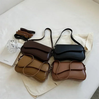 MARIA - Leather shoulder bag-Elly Rose