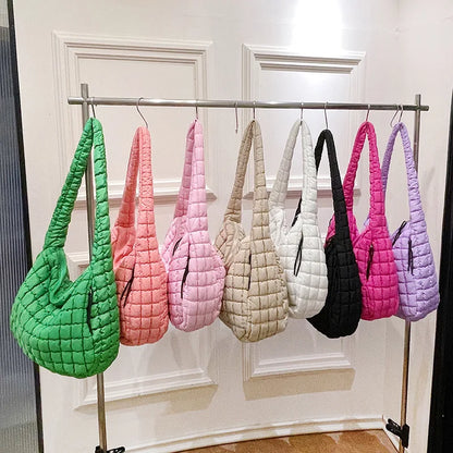 SUPERB - Elegant gathered shoulder bag-Elly Rose