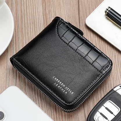 MIDGE - Zippered wallet for men-Elly Rose