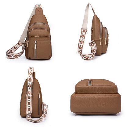 PEAK - Leather shoulder bag for ladies-Elly Rose