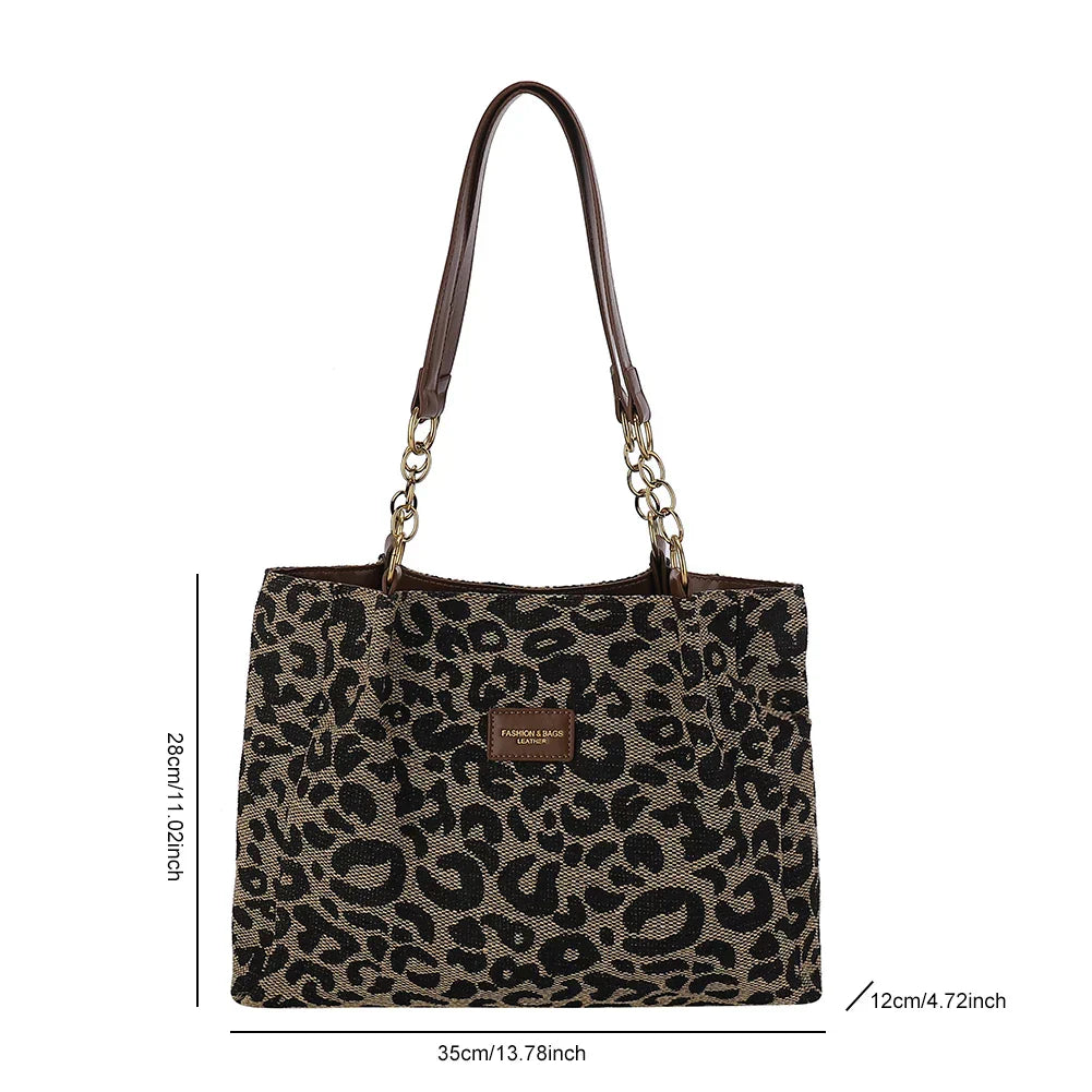 PersonaBag - Cute leopard shoulder bag-Elly Rose