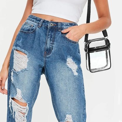 CHLOE - Transparent shoulder bag for concerts-Elly Rose