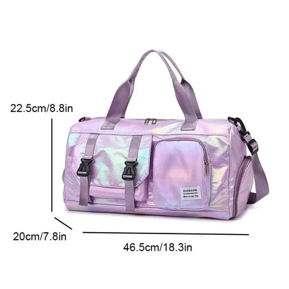 GLAMOUR - Shiny weekend bag-Elly Rose