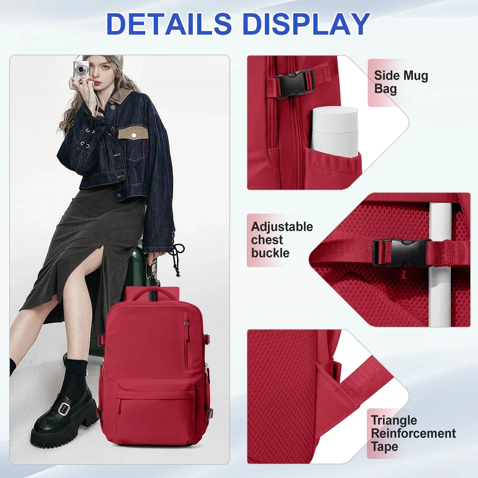 PackQuest - Easy-to-carry mega backpack-Elly Rose