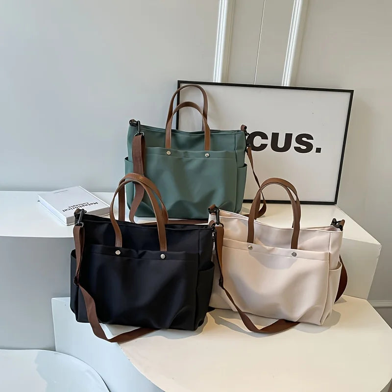 CarryChic - Large nylon shoulder bag-Elly Rose