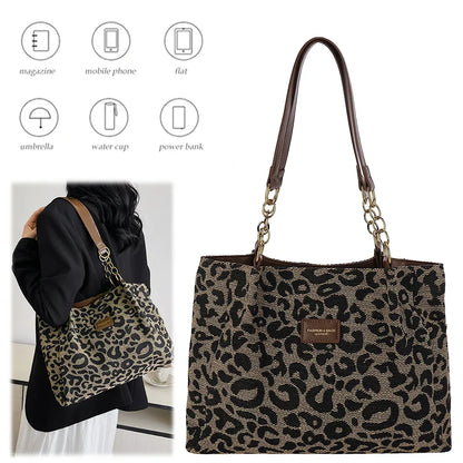PersonaBag - Cute leopard shoulder bag-Elly Rose