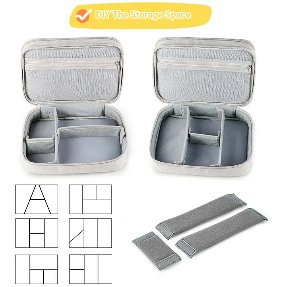 CLARA - Travel-friendly electronics organizer-Elly Rose