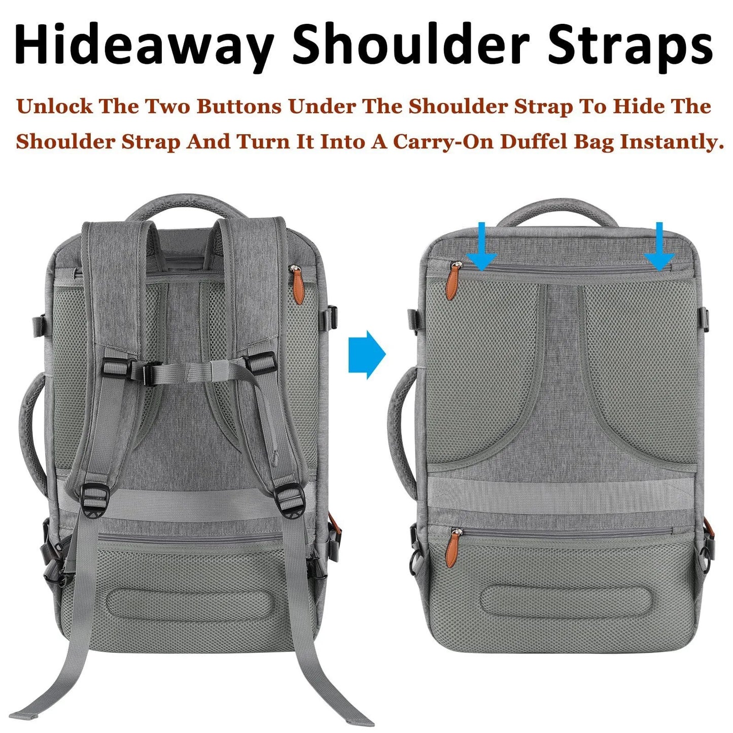 GlobeHaven - Large travel backpack-Elly Rose